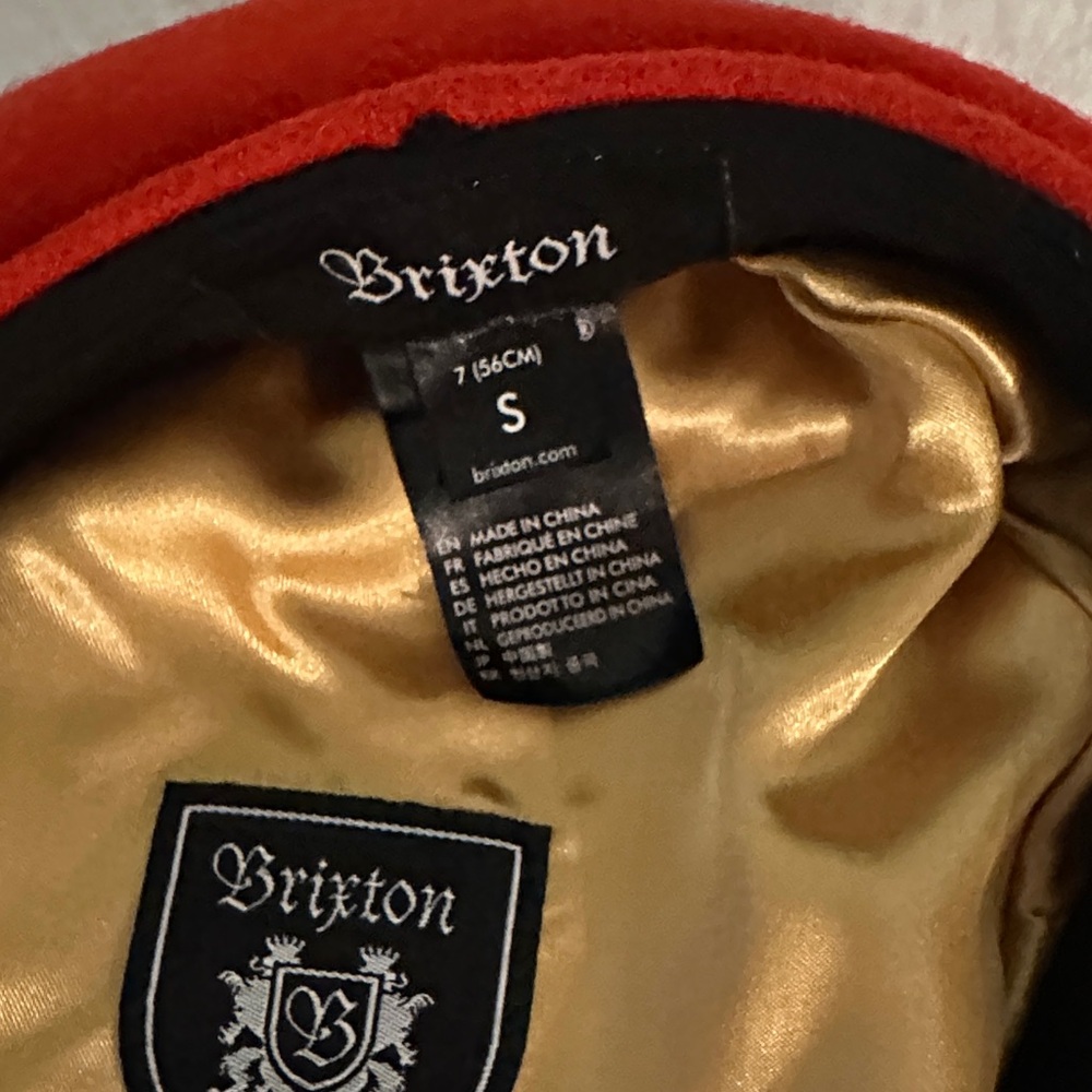 Brixton Red Cap - Picture 6 of 8